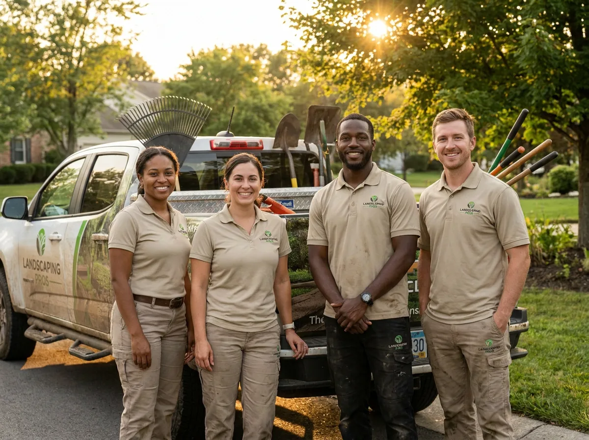 Landscaping company in Andreas, PA